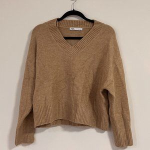 Tan Zara Sweater (Small)